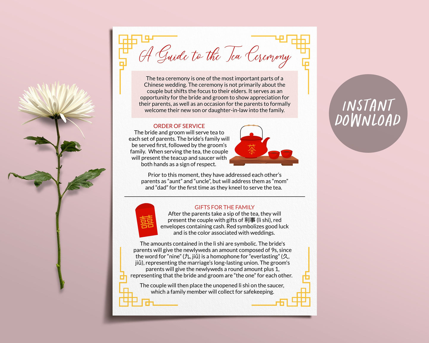 Guide to Chinese Tea Ceremony, Asian Theme Wedding Reception, Guide to Tea Ceremony, Vietnamese Wedding