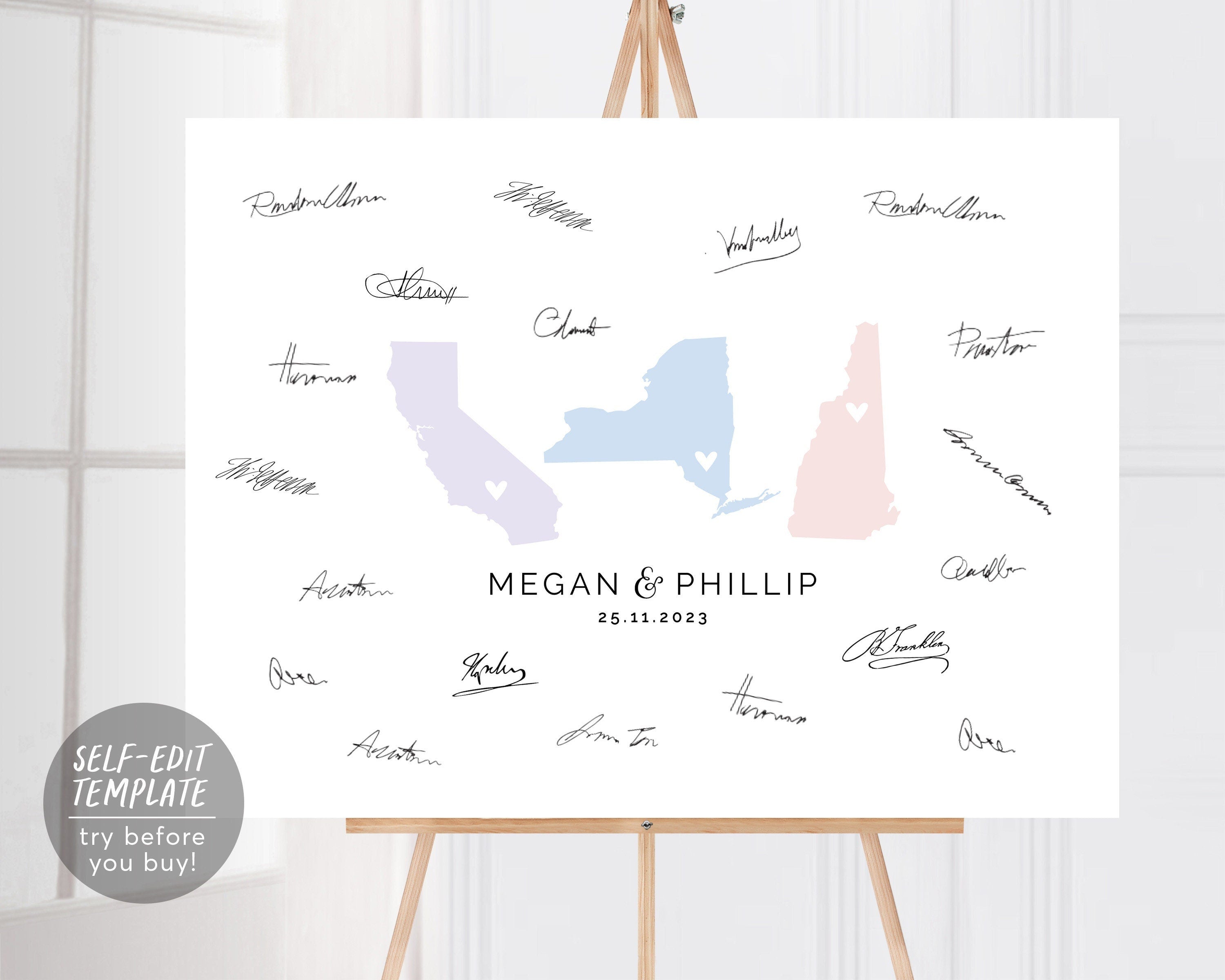Custom Wedding Map Leather Guest Book /Personalized Destination Map Al –  DokkiDesign