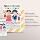 Twins Korean First Birthday Invitation Template, Editable Doljabi Korean Baby Boy Girl Hanbok Birthday, Personalized Dol Doljanchi Printable