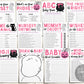 Halloween Baby Shower Games Package Bundle Editable Template, Pink A Little Boo Baby Sprinkle, Spooky Pumpkin Ghost Gender Neutral Printable