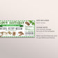Natural History Museum Ticket Editable Template, Birthday Museum Membership Gift Voucher For Kids, Fossil Dinosaur Trip Gift Certificate