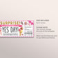 Yes Day Ticket Editable Template, Surprise Best Day Ever Gift Certificate For Kids, Fun Day Ticket Gift Card Fun Experience Voucher Coupon