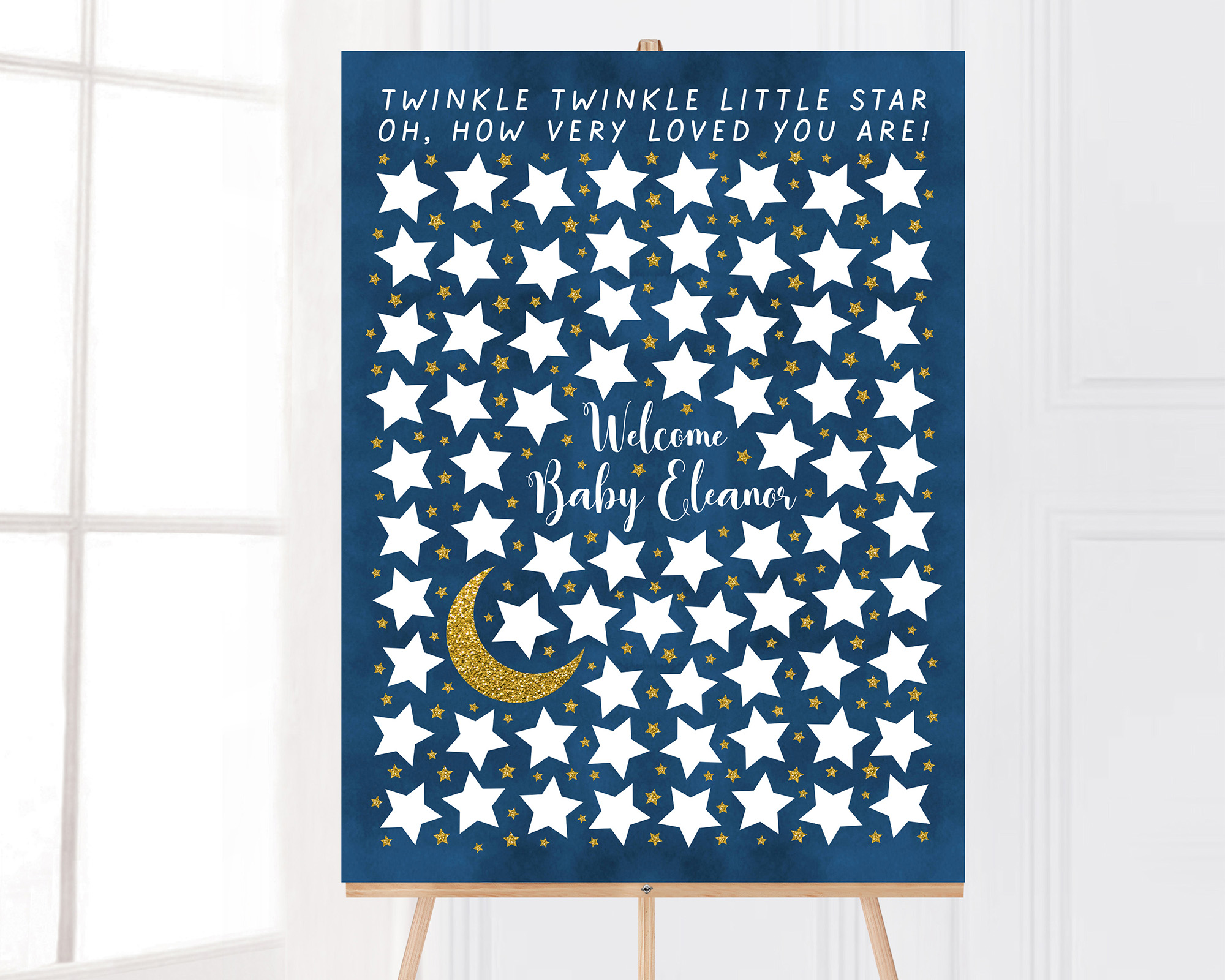 baby guest book signs – Puff Paper Co