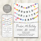 In My Double Digits Era Invitation Editable Template