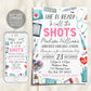 Nurse Graduation Invitation Editable Template