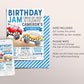 Birthday Monster Jam Birthday Invitation Editable Template, Monster Truck Party Invite, Boy Monster Truck Bash Crush On Over Evite Any Age