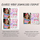 Axolotl Birthday Invitation With Photo Editable Template, Girl Axolotl Theme Alotl Fun Party Invite, Under The Sea Lake Evite Printable