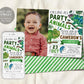 Chameleon Birthday Invitation With Photo Editable Template
