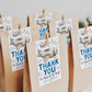 Airplane Birthday Party Favor Tags Editable Template, Boys Plane Theme Thank You Treat Bag, Thanks For Flying By Gift Tag Pilot Take Off