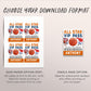 Basketball Birthday All Star VIP Pass Editable Template, Basketball Slam Dunk Party All Access Pass, Guest Name Tag Insert ID Badge Team