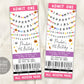 In My Spooky Girl Era Ticket Invitation Editable Template