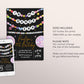 In My Dance Era Invitation Editable Template, Dance Friendship Bracelet Party Invite, Birthday Girl Eras Ballet Party Disco Black Gold Evite