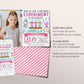Science Birthday Invitation With Photo Editable Template, Girl Birthday Experiment Party Invite, Kids Science Lab Mad Scientists Party Evite