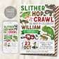 Reptile Birthday Invitation Editable Template