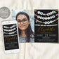 In My Forties Era Invitation With Photo Editable Template,