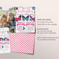 Butterfly Joint Siblings Birthday Invitation With Photo Editable Template, Twins Girl Floral Little Butterflies Party Invite, Garden Evite