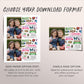 Insect Bugs Joint Siblings Birthday Invitation With Photo Editable Template, Twins Girl Boy Buzz Hop Crawl Party Invite, Kids Bug Hunt Evite