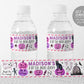 Halloween Birthday Bottle Labels Editable Template