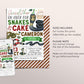 Snake Birthday Invitation Editable Template, Boy Snake And Cake Nature Theme Party Invite, Kids Slither On Over Reptile Show Outdoor Evite