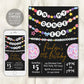 In My Dance Era Invitation Editable Template