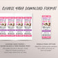 Rodeo Birthday Ticket Invitation Editable Template, Cowgirl Country Western Wild West Party Invite, Boy Saddle Up Ranch Southwestern Evite