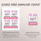 Airplane Birthday VIP Pass Editable Template, Girl Aviation Plane Party All Access Pass, Flight Crew Guest Name Tag Insert ID Badge Lanyard
