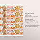 Pie Water Bottle Labels Editable Template, Cutie Pie Birthday Party Bottle Wrapper Drink Tag, Fall Autumn Sweetie Pumpkin Pie Water Label