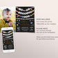 In My Toddler Era Invitation With Photo Editable Template, Friendship Bracelet Party Invite, In My Birthday Era Eras Music Black Gold Evite