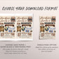 Adventure Awaits Travel Birthday Invitation Editable Template, Around the World Party Invite, Vintage Map Passport Plane Globe Luggage Evite