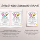 Pickleball and Prosecco Birthday Invitation Editable Template, Pink Adult Pickle Ball 30th 40th 50th Birthday Party Invite, Sport Evite