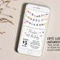 In My Adult Era Invitation Editable Template, Friendship Bracelet Party Invite, Eighteen 18th Birthday Girl Eras Music Themed Party Evite