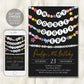 In My Double Digits Era Invitation Editable Template