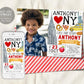 New York City Birthday Invitation With Photo Editable Template