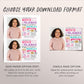 Movie and Pajamas Birthday Invitation With Photo Editable Template, Girl Slumber Party Popcorn Cinema Movie Ticket Invite, Sleepover Evite