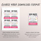 Dance Era VIP Pass Editable Template, Eras Dance Friendship Bracelet Party Music Party VIP Badge, Disco Ball VIP Insert for Lanyard Ticket