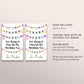 Birthday Era Friendship Bracelet Favor Tags Editable Template, Girl Eras Birthday Party Thank You Treat Bag, Music Party Gift Tag Labels