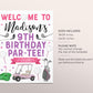 Golf Birthday Welcome Sign Editable Template, Girl Let's Par Tee Golf Ball Birthday Party Poster, Sports Mini Golf Course Tournament Poster