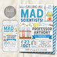 Science Birthday Invitation Editable Template