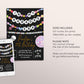 In My Karaoke Era Invitation Editable Template, Friendship Bracelet Party Invite, Birthday Girl Eras Singing Music Black Gold Party Evite