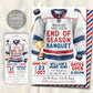Hockey End of Season Sports Banquet Invitation Editable Template