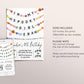 In My Spooky Girl Era Birthday Invitation Editable Template, Halloween Ghost Friendship Bracelet Party Invite, Spooky Birthday Era Evite