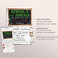Teacher Retirement Invitation Editable Template, School's Out Forever Party Invite, Principal Professor Surprise Retirement Celebration
