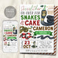 Snake Birthday Invitation Editable Template, Boy Snake And Cake Nature Theme Party Invite, Kids Slither On Over Reptile Show Outdoor Evite