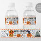 Halloween Birthday Bottle Labels Editable Template