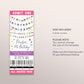 In My Birthday Era Ticket Invitation Editable Template, Girl Friendship Bracelet Birthday Party Invite, Kid Tween Teen Eras Music Tour Evite