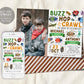 Insect Bugs Joint Siblings Birthday Invitation With Photo Editable Template