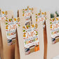 Fall Thanks a Latte Teacher Appreciation Gift Tag Editable Template, Coffee End of School Thank You Label, Autumn Thanksgiving Tag For Staff