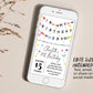 In My Birthday Era With Photo Invitation Editable Template, Friendship Bracelet Party Invite, Kids Tween Teen Girl Eras Music Party Evite