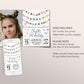 In My Adult Era Invitation With Photo Editable Template, Friendship Bracelet Party Invite, Eighteen 18th Birthday Girl Eras Music Evite