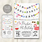 In My Pool Party Era Invitation Editable Template